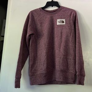 North Face crew neck sweatshirt